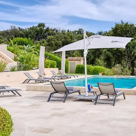 Villa Beautiful Provencal Mas In The Golfe De Saint-tropez Cogolin